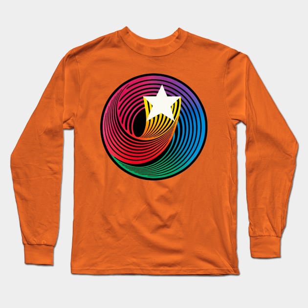 70s ✅ Hanna Barbera Logo Long Sleeve T-Shirt by INLE Designs